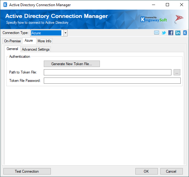 Azure Active Directory Connection Manager